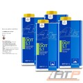 ORIGINAL ATE 4x 1 L LITER DOT5.1 BREMSFLÜSSIGKEIT BREMSEN FLÜSSIGKEIT DOT 5.1