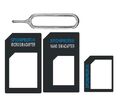 Neu Sim Karten Adapter Universal Smartphone Handy Tablet Nadel Micro Nano Z11