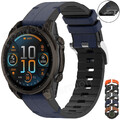 Leder+Silikon Armband Für Garmin Fenix 8 7/7X/7S 6/6X Pro 5/5S/5X Plus Instinct