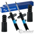 2x SACHS STOßDÄMPFER + SERVICE KIT VORNE passend für RENAULT TWINGO I AB BJ 1996