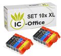 10x PGI 525XL CLI 526XL +Chip für CANON PIXMA MG8250 MG5350 MG6120 MG6150 MG6250