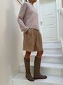Emilio Sarto Pullover, mit Kaschmir, Farbe: Hellbeige, Größe: D38/ M/ IT 44