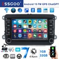 DAB+ Chatgpt Android15 Für Golf 5 6 Plus Touran Caddy Autoradio Carplay GPS NAVI