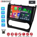 2+64G Android 13 Carplay Autoradio Navi DAB+ Für Benz C Klasse W203 CLK W209 KAM