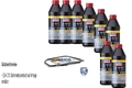 8 L Liqui Moly Top Tec ATF 1100 VAICO Getriebeölfilter für VW Golf III 1.8