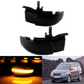 2x Außenspiegel Blinkleuchte für VW Touran 1T1,1T2 03-09 Schwarz Spiegel Blinker