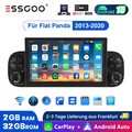 DAB+ Carplay Für Fiat Panda 2013-20 7" Android 15 Autoradio 2+32GB GPS Navi +KAM
