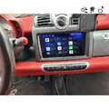 4G+64GB DAB+ Für Smart Fortwo 2005-2010 Autoradio Carplay Android13 GPS + Kamera
