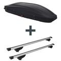 Dachbox G3 Spark + Dachträger G3 Clop airflow für Opel Insignia Kombi Typ Z18 FP