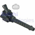 Zündspule Anschlussausführung SAE GN10528 DELPHI für ABARTH ALFA ROMEO FIAT OPEL