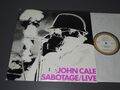 JOHN CALE - SABOTAGE LIVE / CANADA-VINYL-LP 1979 (EX)