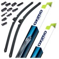 Scheibenwischer Set Wischerblätter OXIMO MT 550+425mm Vorne Universal 12 Adapter