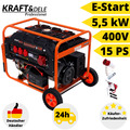 Stromerzeuger Benzin Stromaggregat Notstromaggregat Stromgenerator Leise 400V