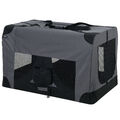 PRO.TEC® Hundetransportbox S - XXXL Faltbar Transportbox Hunde Box Trage Tasche