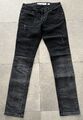 Coole Q/S Jeans Catie Slim Fit-Used-Effekte~Anthrazit~W36/L32~NEU