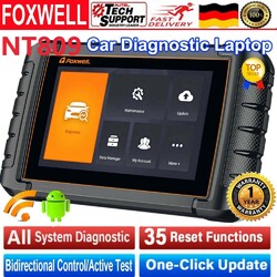 2025 Profi KFZ Foxwell NT809 Diagnosegerät Auto OBD2 Scanner TPMS DPF ALL SYSTEM