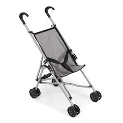 Bayer Chic 2000 Mini-Buggy Puppenwagen Kinderwagen melange grau NEU