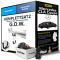 Für MERCEDES CLA Coupe Typ C117 Anhängerkupplung abnehmbar +eSatz 7pol uni. 13-