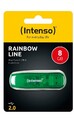 Intenso Rainbow line grün  8 GB 