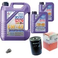 MAHLE Ölfilter 7 L LIQUI MOLY 5W-40 Leichtlauf High Tech für VW Passat Variant