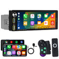 Autoradio 1Din mit 6.9 Zoll Bildschirm Apple CarPlay Bluetooth USB Autoradio FM