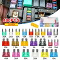 400Stk 32V KFZ Sicherungen Set 2-40A Auto Mini Flachsicherungen Sortiment DHL