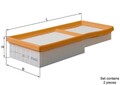 Luftfilter KNECHT LX 1137/S Filtereinsatz für SLK CROSSFIRE CHRYSLER R170 320