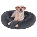 Haustierbett Hundekissen Hundebett Katzenbett Plüsch Donut Tierbett Kuschelbett