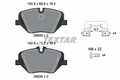 Textar 2669501 Bremsbelagsatz, Scheibenbremse vorne für BMW MINI
