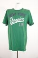 Champion Herren T-Shirt 2XL grün motiv Rundhals Kurzarm Jersey A686