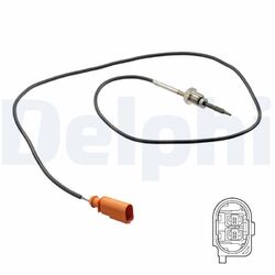 DELPHI (TS30248) Abgastemperatursensor Abgassensor für VW
