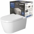 Duravit Me By Starck Rimless Wandtiefspül-WC Set spülrandlos 45290900A1 WC-Sitz