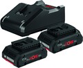 Bosch 18V System Starter-Set: 2x ProCORE18V 4.0Ah Akku & 1x Ladegerät GAL 18V-40