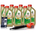 7x 1L LITER CASTROL EDGE 5W-30 A5/B5 MOTOR-ÖL MOTOREN-ÖL 50021299