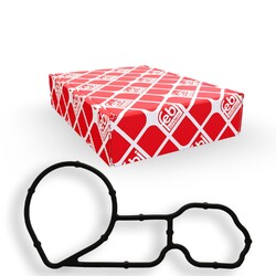 Dichtung, Gehäusedeckel (Kurbelgehäuse) FEBI BILSTEIN 102219 für SCANIA