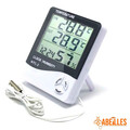 Thermometer Thermohygrometer Innen Außen, mit Sonde für Außen