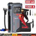 1000A Auto Starthilfe Jump Starter Ladegerät 12V Booster Powerbank KFZ 120W