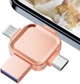 4in 1 USB3.0 Flash Drive 2TB Externer Memory Stick Typ-c OTG Für iPhone Android