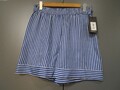 Windsor Kurze Hose Royalblau Weiß Neu NP339,- Seide Elastischer Bund Gr40 Z10-93