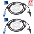 2x Sensor für Raddrehzahl febi bilstein 102264 2 Sensor Raddrehzahl