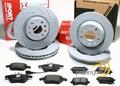 Zimmermann Sport Bremsen Set Ø 312 mm + Ø 282 mm vorne hinten für VW Golf 5 GTI