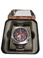 Fossil Chronograph FS5878 BRONSON EDELSTAHL Armbanduhr Herren Uhr GEBRAUCHT