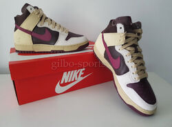 Nike Dunk High 1985 W Alabaster Rose Wood Gr. 36 36,5 beige bordeaux FD0794 700