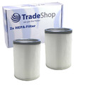 2x HEPA-Filter für Kärcher Nass- und Trockensauger 6.907-038.0 NT 70/1