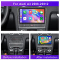 Für Audi A3 8P 2003-2013 Android 13 Autoradio 6G+64G GPS NAVI BT USB CarPlay 
