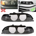 Satz FACELIFT Upgrade Scheinwerfer Gehäuse Blinker Smoke passt für BMW E39 95-00