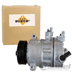 NRF EASYFIT KLIMAKOMPRESSOR für VW GOLF 5+6 PASSAT TOURAN AUDI A3 SEAT SKODA