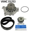 SKF Wasserpumpe + Zahnriemensatz VKMC 01253 für VW