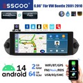 2G+64GB KAM Android14 6,86"Carplay Für VW New Beetle 1C1 Autoradio GPS FM RDS BT