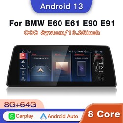 Apple Carplay 64G Multimedia Stereo Radio Navigation für BMW E60 E61 E90 E91 CCC